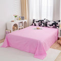 y2k aesthetic bedding black white and pink stars roomtery